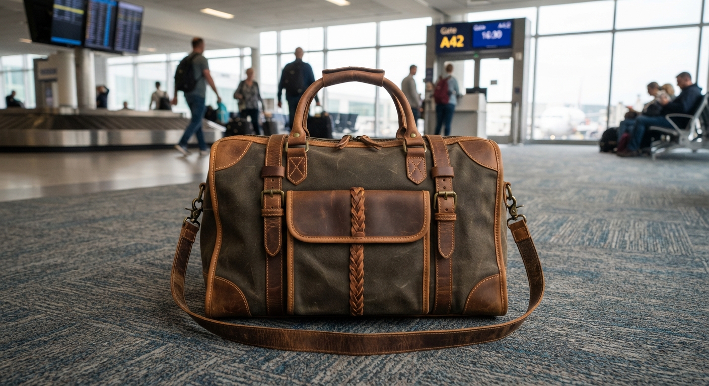 Una borsa da cabina inconfondibile