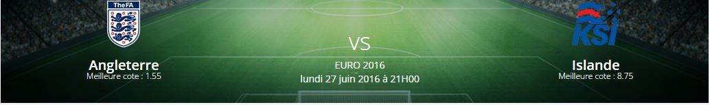 pronostic Angleterre Islande