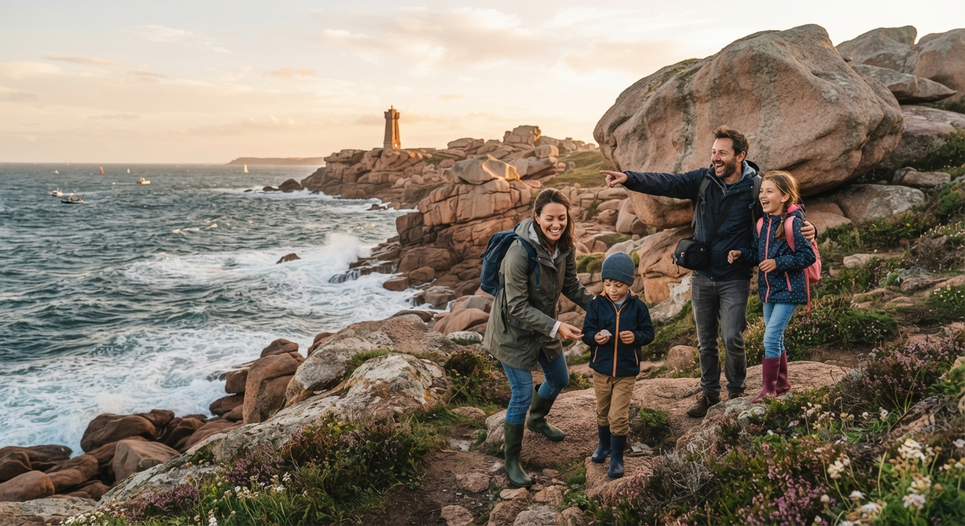 La Bretagne : un week-end insolite en famille
