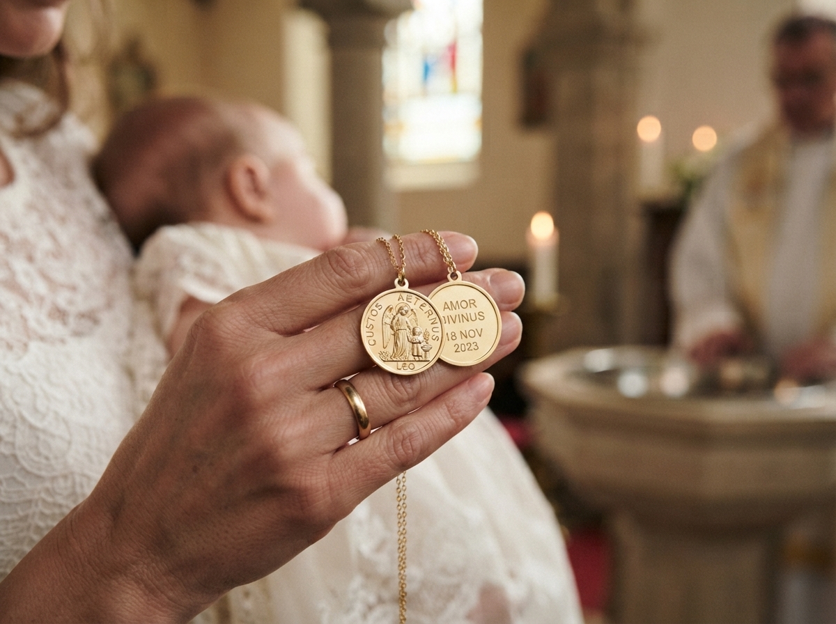La portée « à vie » de tout baptême se doit d’être concrétisée par une médaille.