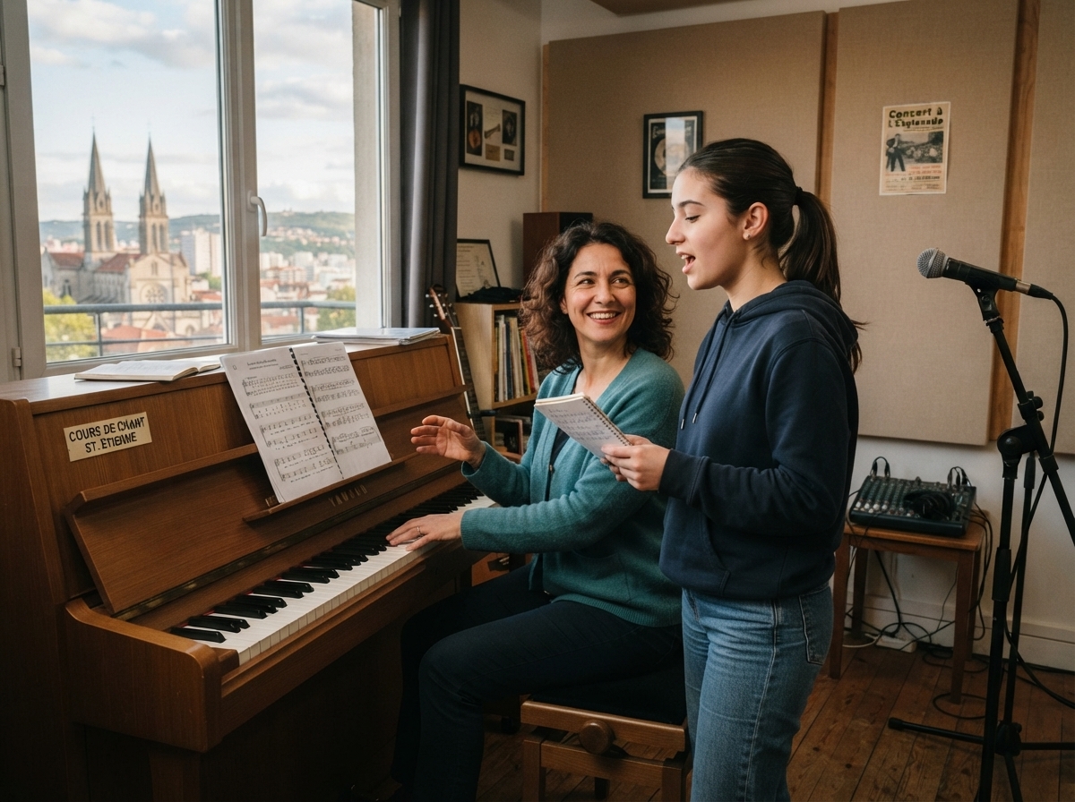 Vos cours de chant à Saint-Étienne
